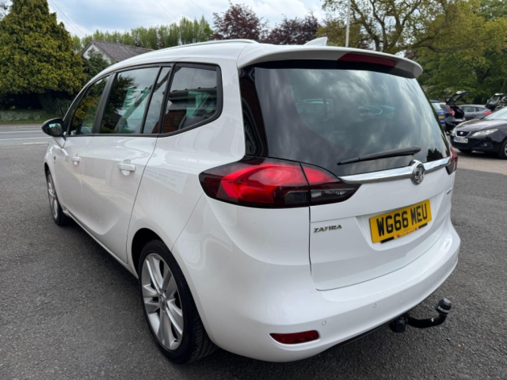 Vauxhall Zafira Tourer 1.4I Turbo Sri Nav Euro 6 White #4