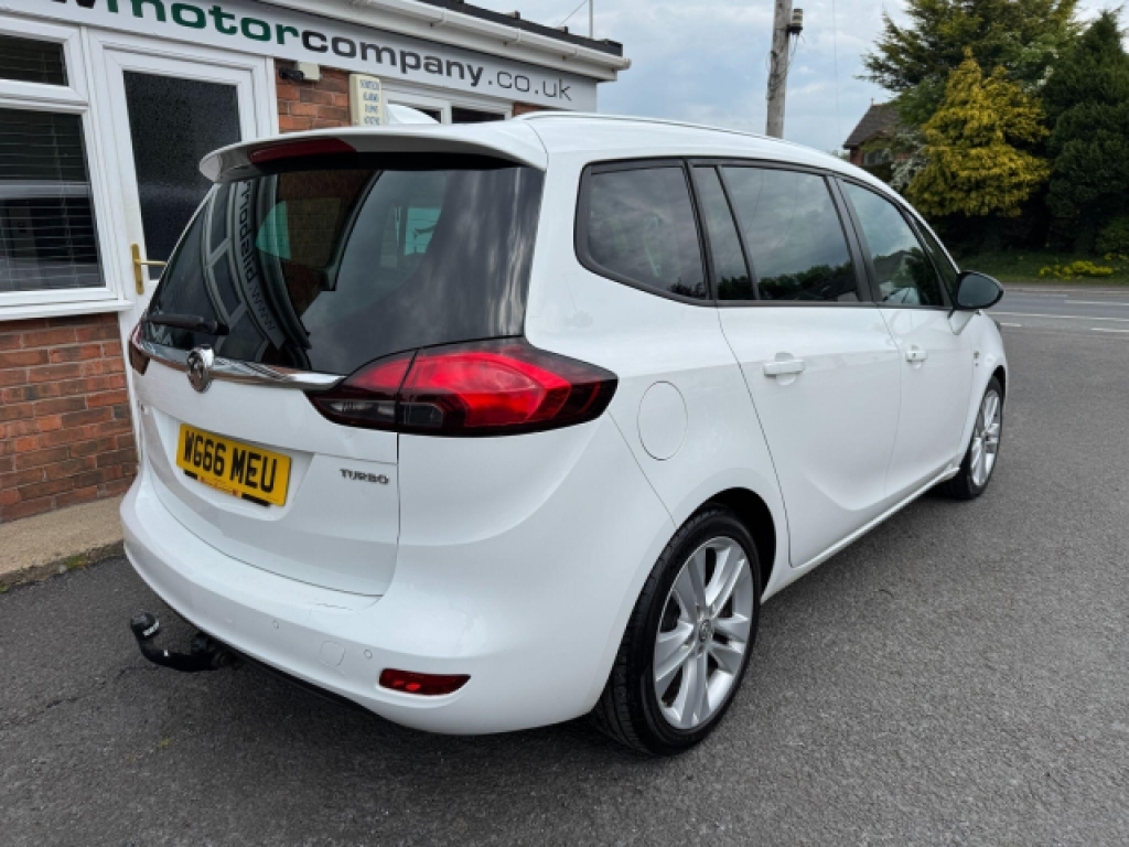 Vauxhall Zafira Tourer 1.4I Turbo Sri Nav Euro 6 White #6