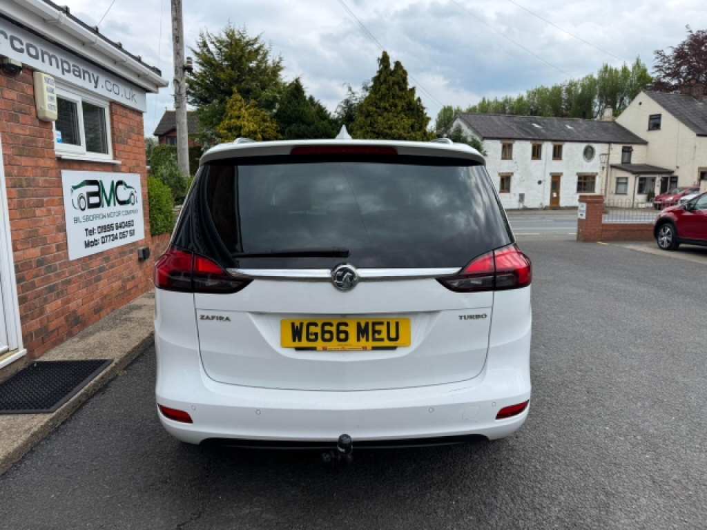 Vauxhall Zafira Tourer 1.4I Turbo Sri Nav Euro 6 White #5