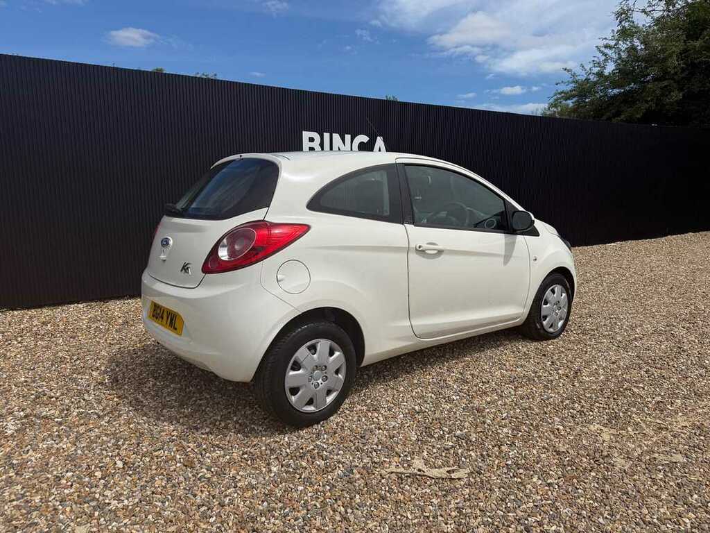 Ford KA Edge White #3