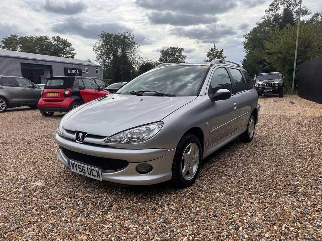 Peugeot 206 Verve Sw Silver #3