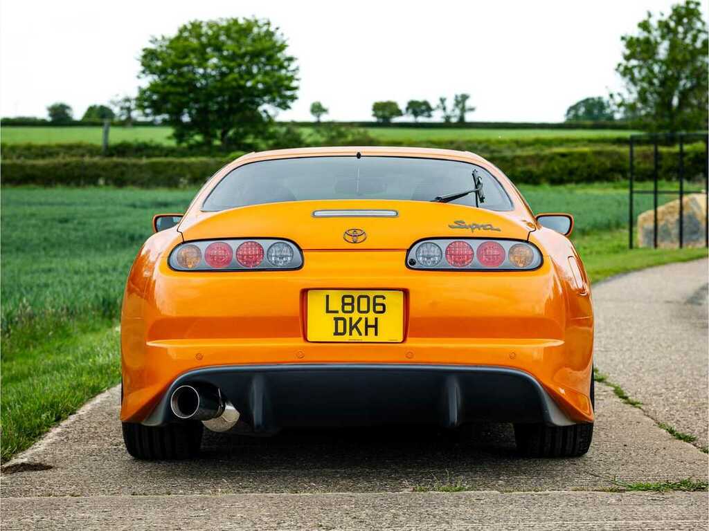 Toyota Supra Coupe Orange #4