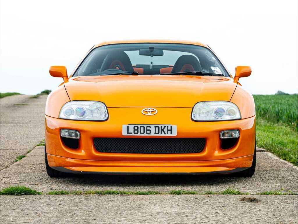 Toyota Supra Coupe Orange #2