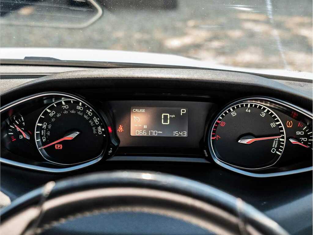 Peugeot 308 Estate 1.2 Puretech Gpf Gt Line Eat Euro 6 Ss 5 White #111
