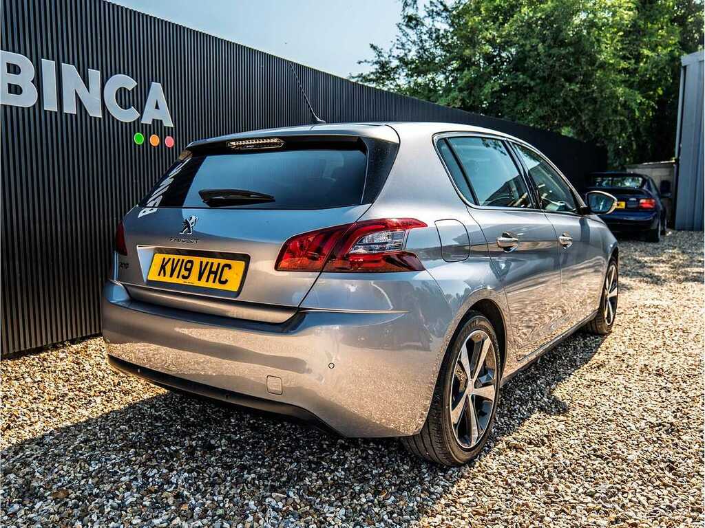 Peugeot 308 Estate 1.2 Puretech Gpf Gt Line Eat Euro 6 Ss 5 White #35