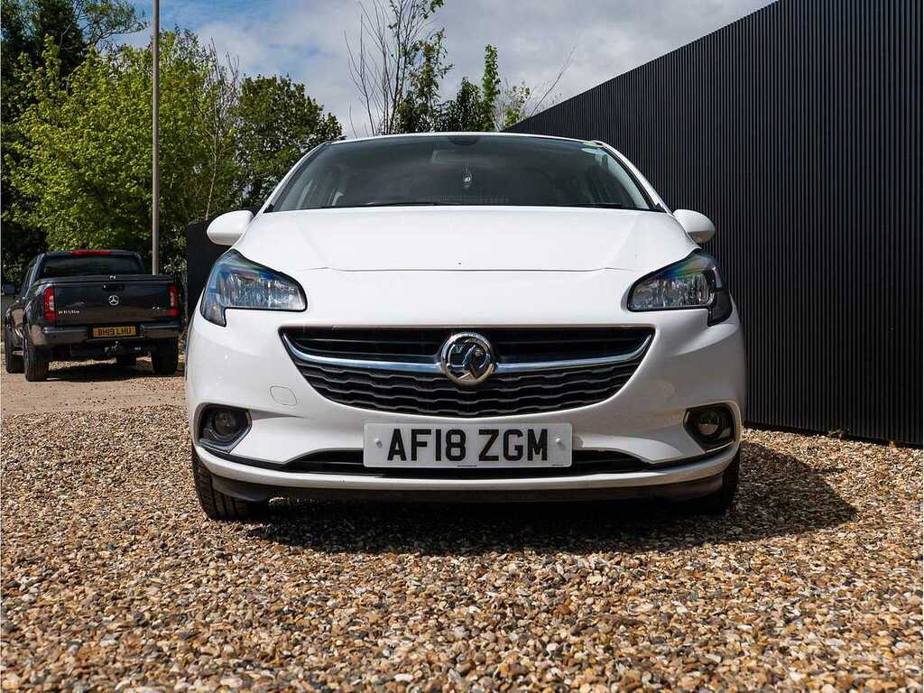 Vauxhall Corsa Sportive White #2