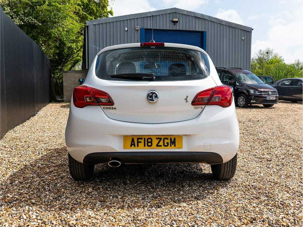 Vauxhall Corsa Sportive White #4