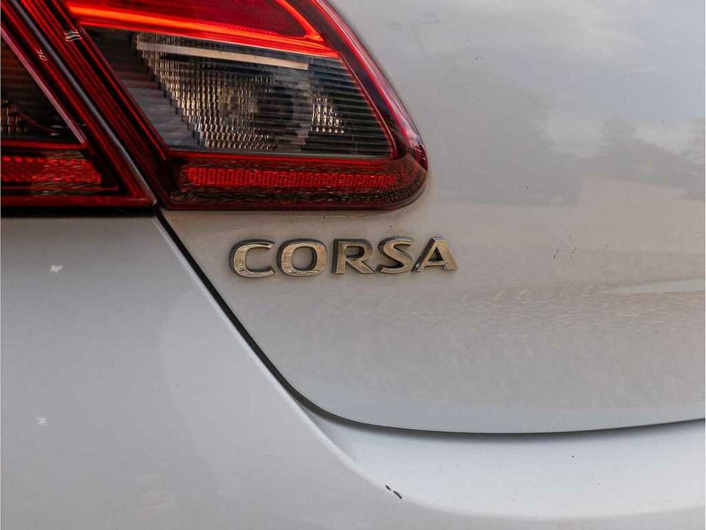 Vauxhall Corsa Sportive White #5