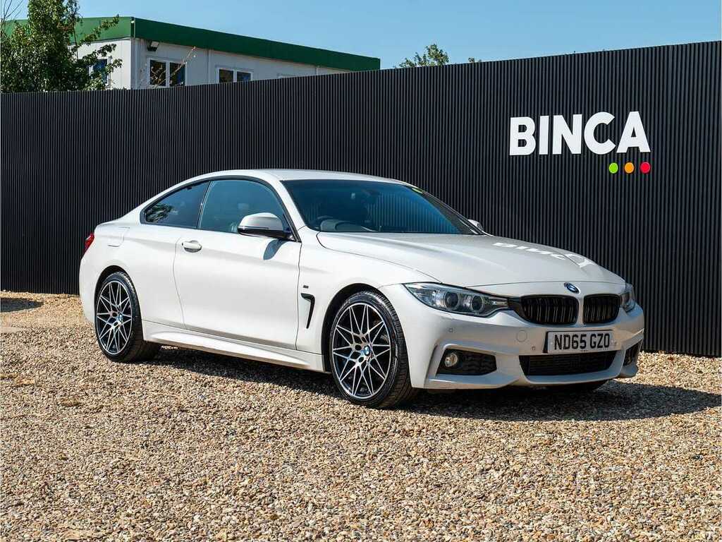 BMW 4 Series M Sport White