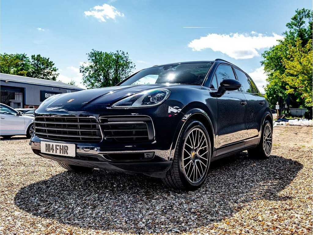 Porsche Cayenne S Blue #3