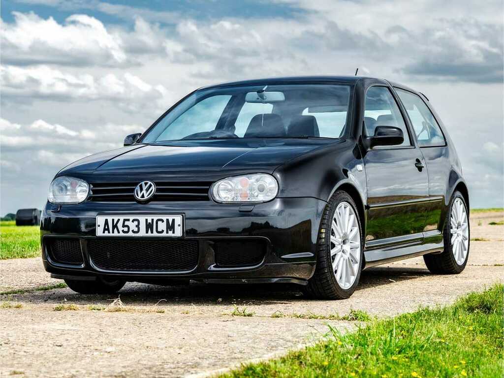 Volkswagen Golf R32 4-Motion Black #4