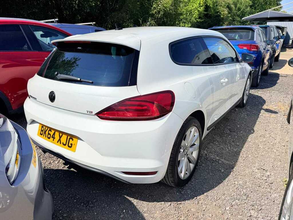 Volkswagen Scirocco Bluemotion Tech Tsi White #6