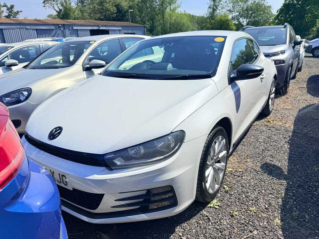 Volkswagen Scirocco 2.0 Tdi Bluemotion Tech White #10