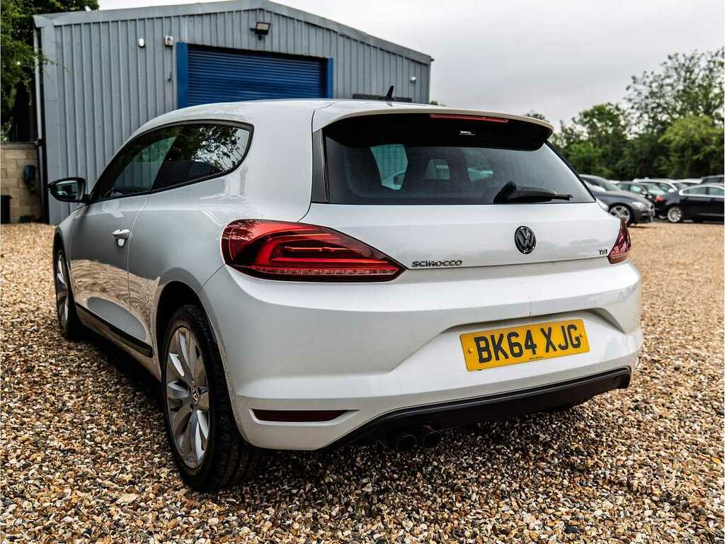 Volkswagen Scirocco Bluemotion Tech Tsi White #6