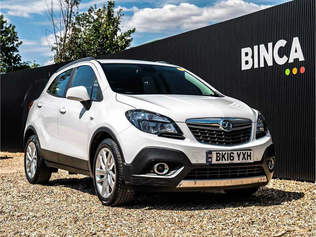 Vauxhall Mokka Exclusiv Turbo S S BK16YXH White