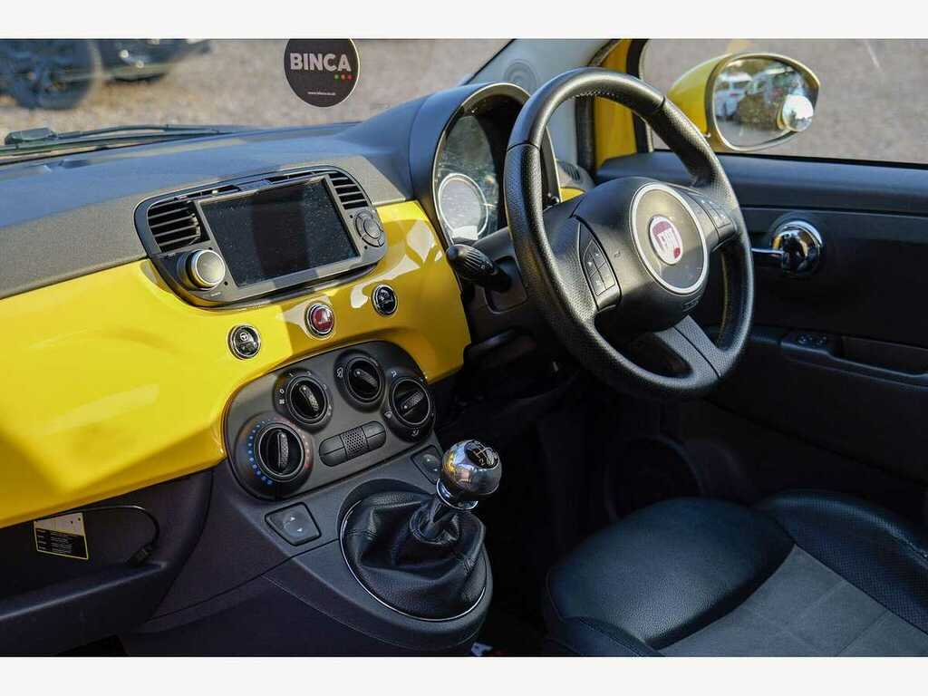 Fiat 500 Pop White #8