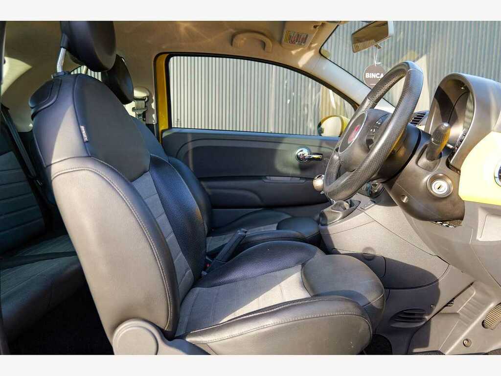 Fiat 500 Pop White #13