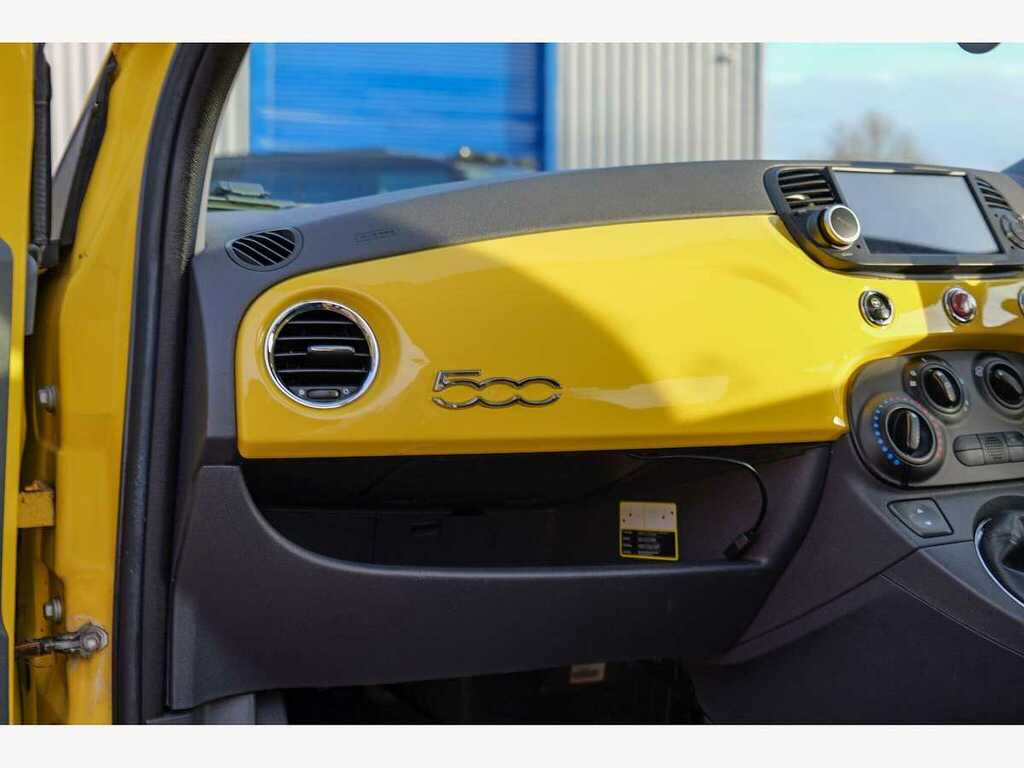 Fiat 500 Pop White #36