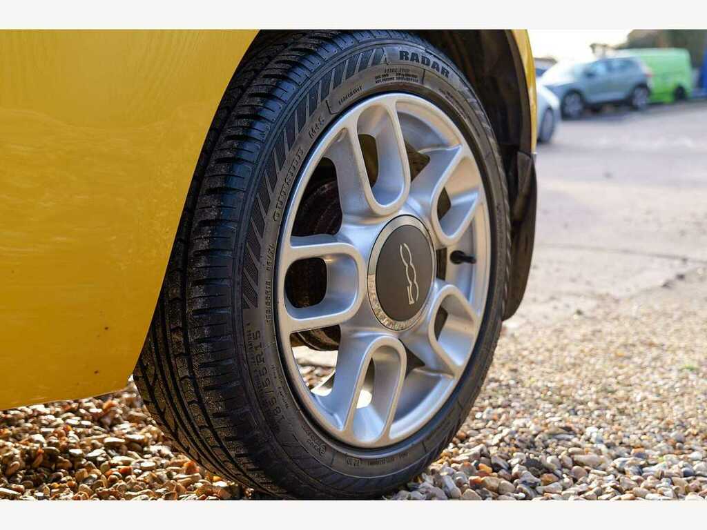 Fiat 500 Pop White #24