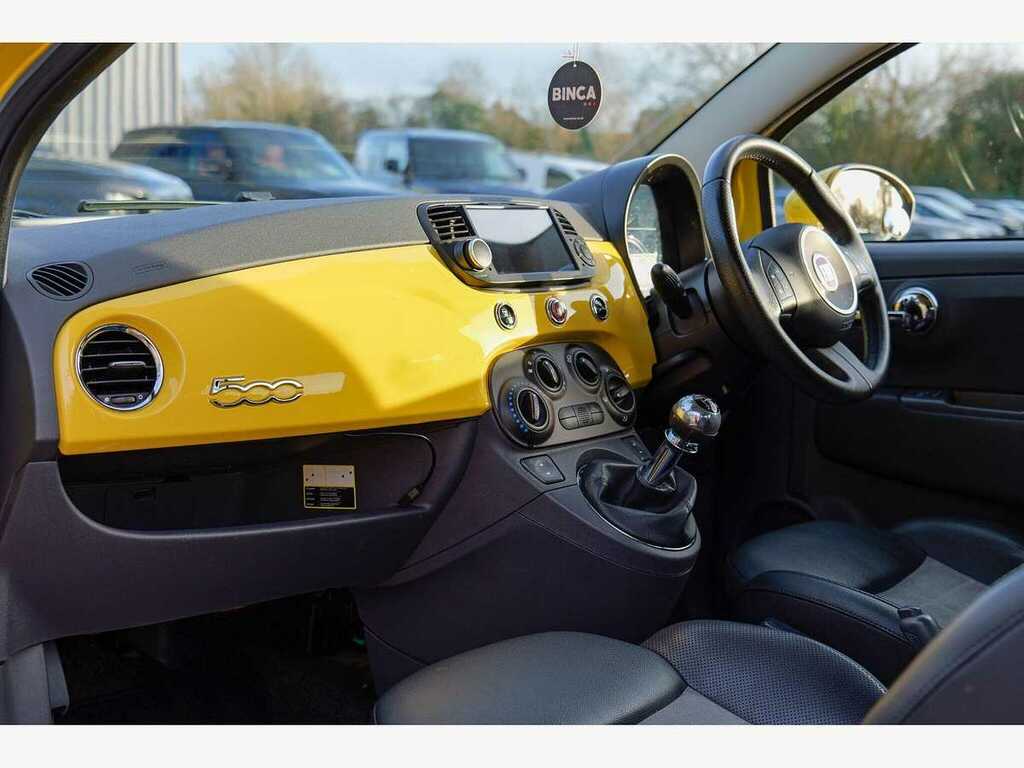 Fiat 500 Pop White #7