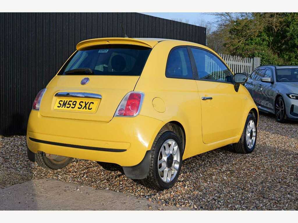 Fiat 500 Sport Yellow #6