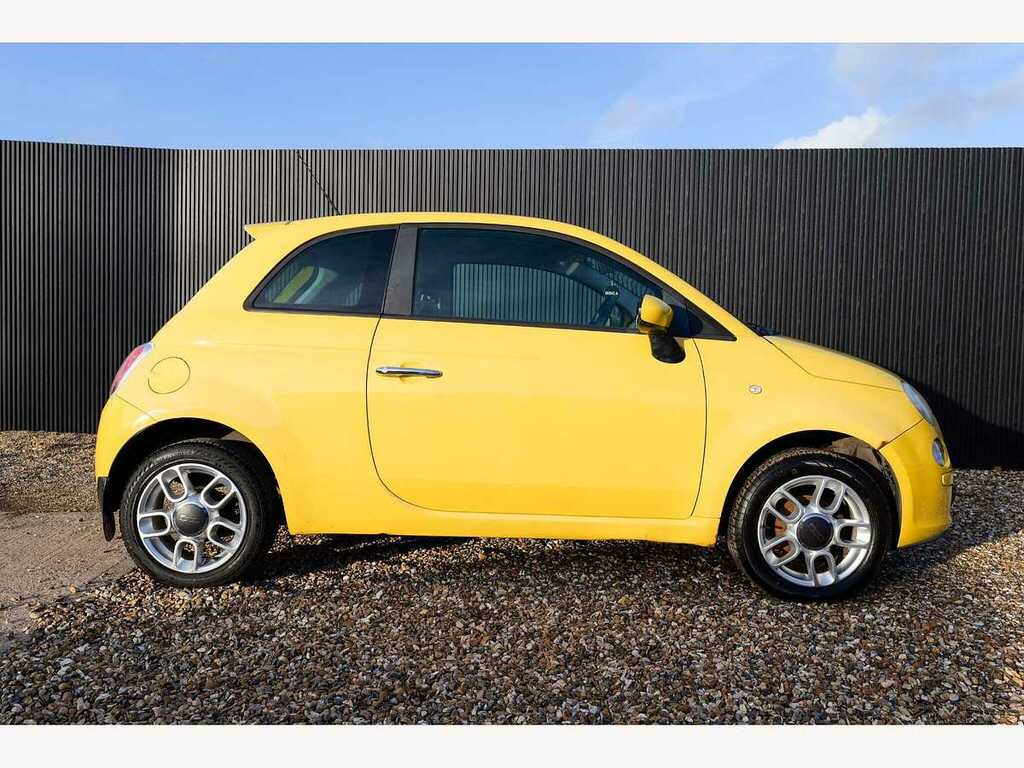 Fiat 500 Sport Yellow #5