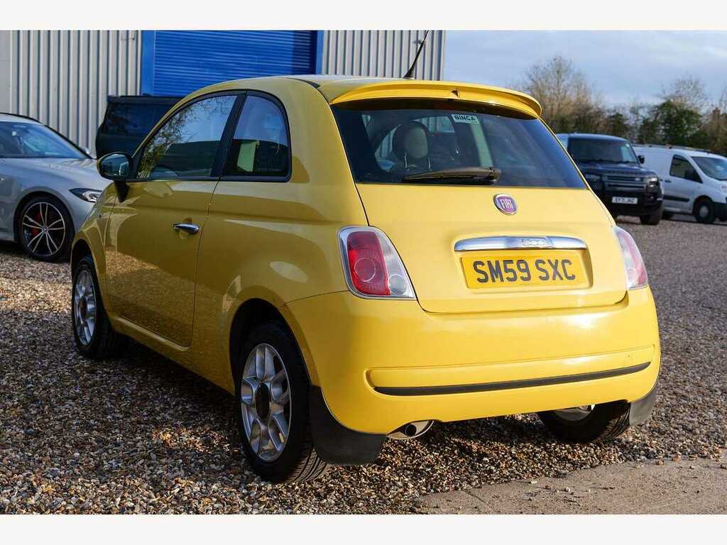 Fiat 500 Sport Yellow #4