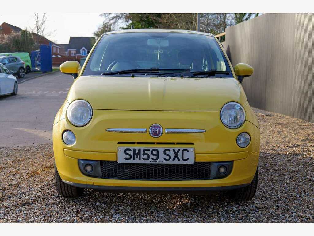 Fiat 500 Sport Yellow #2