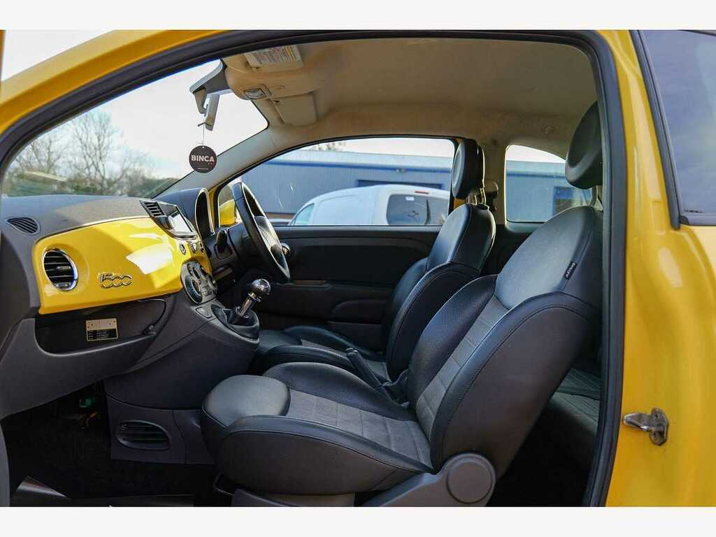 Fiat 500 Pop White #31