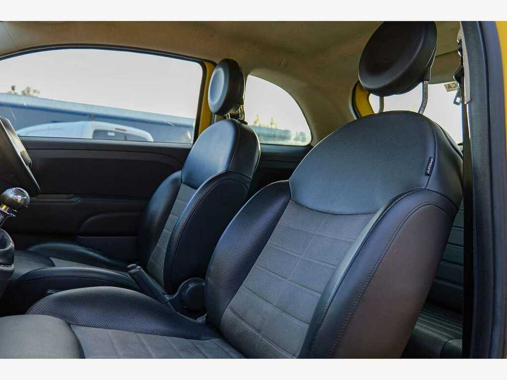 Fiat 500 Pop White #34