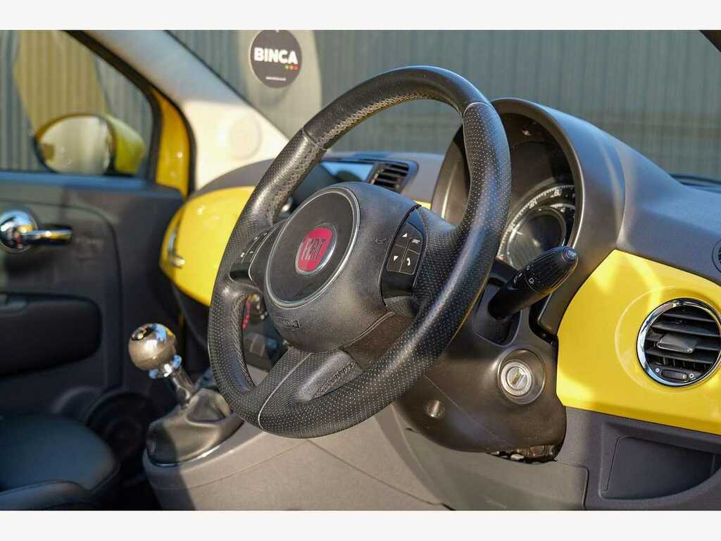 Fiat 500 Pop White #10