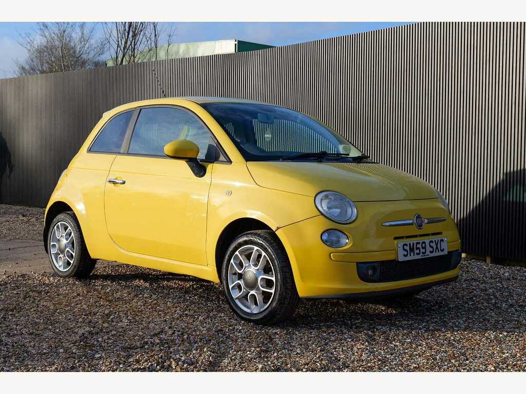 Fiat 500 Sport Yellow