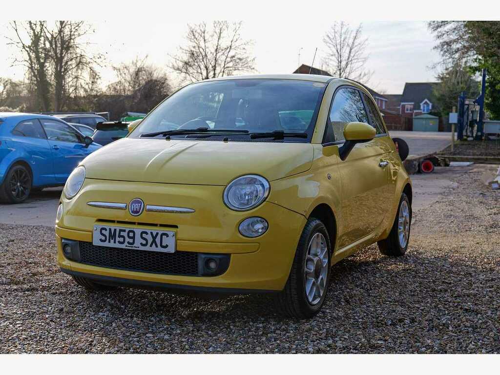 Fiat 500 Sport Yellow #3
