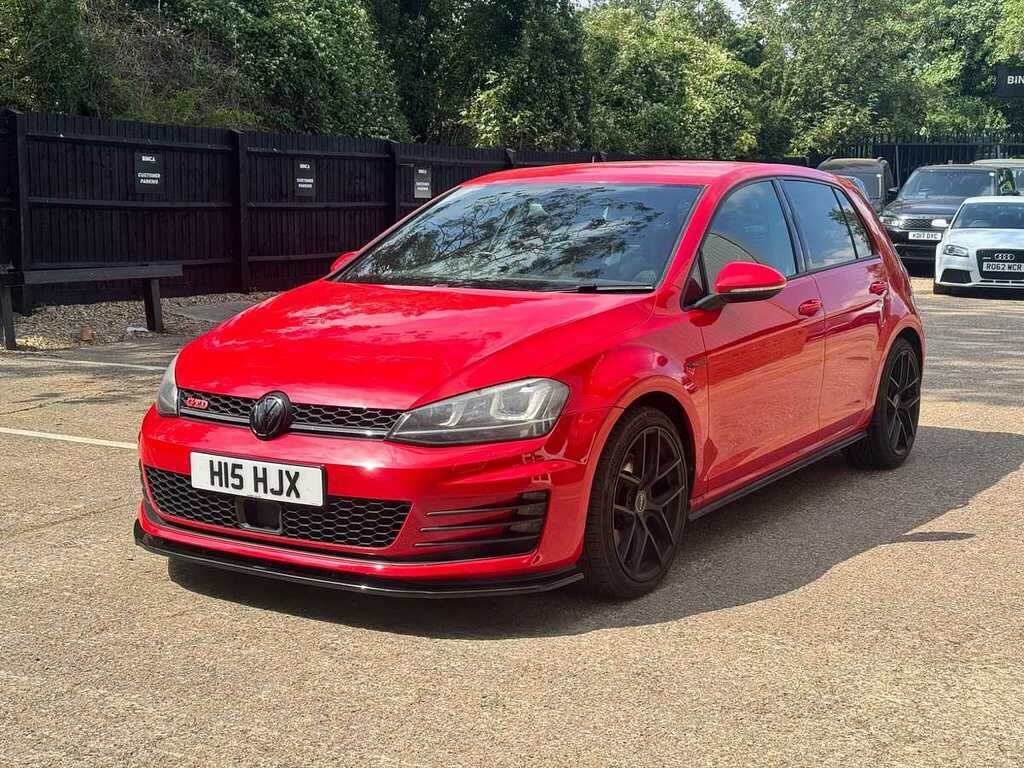 Volkswagen Golf Gtd Red #2