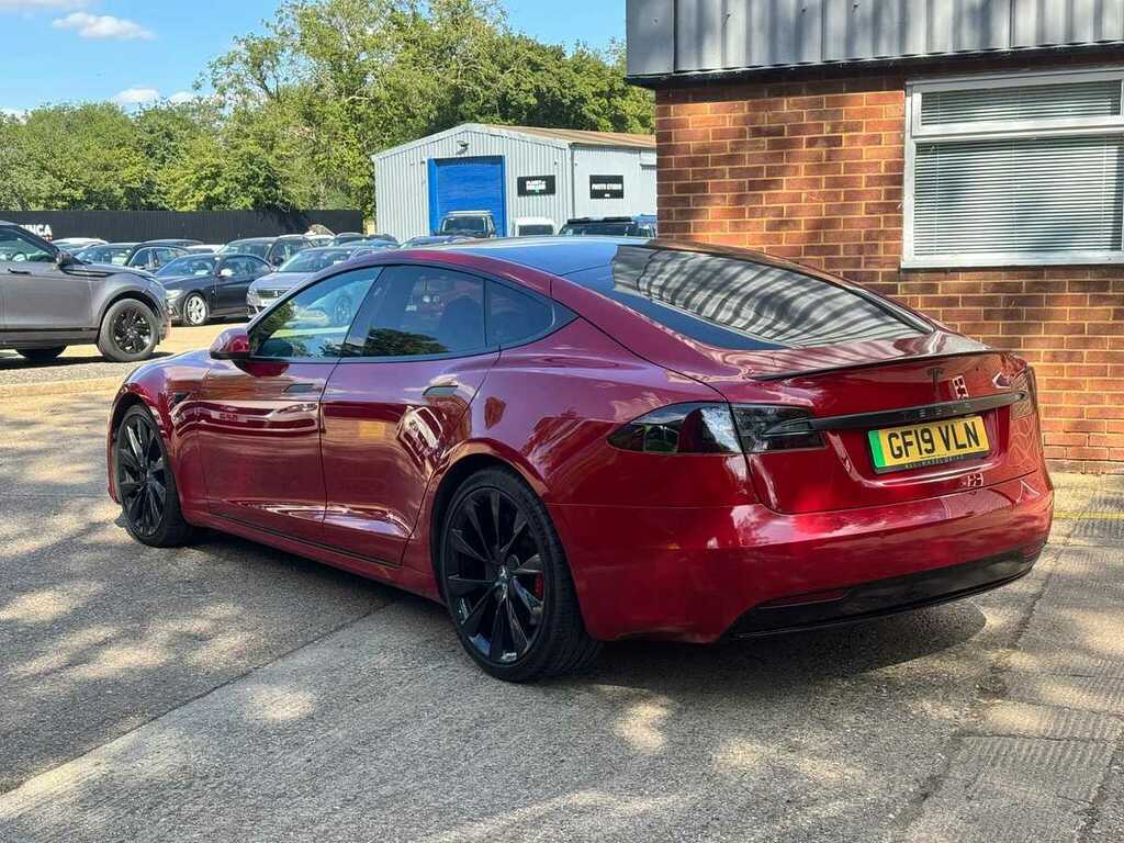 Tesla Model S P100d Red #3