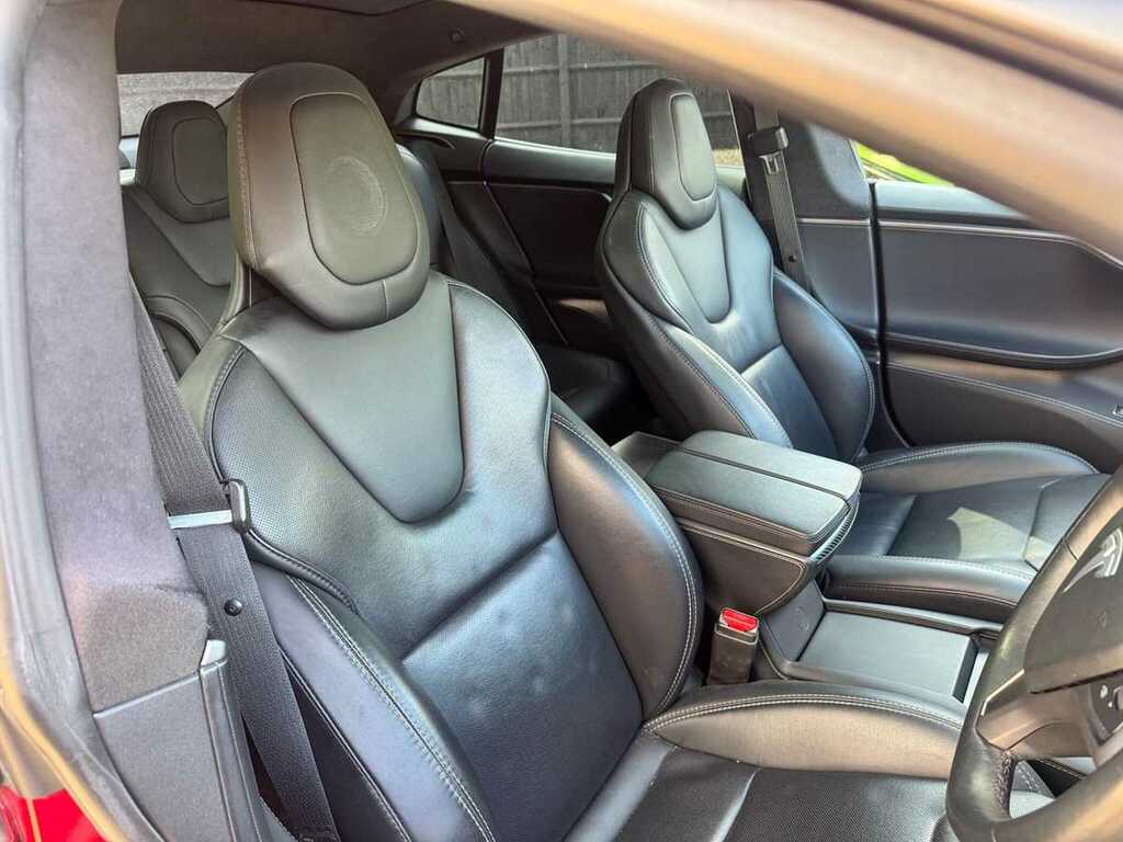 Tesla Model S P100d Red #5