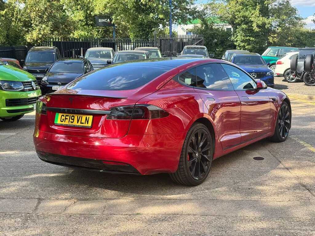 Tesla Model S P100d Red #2
