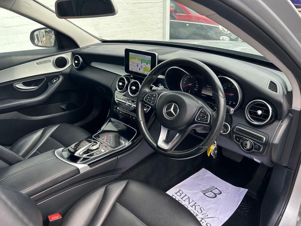 Mercedes-Benz C Class 2.0 C200 Sport 7G-tronic Euro 6 S S Silver #3