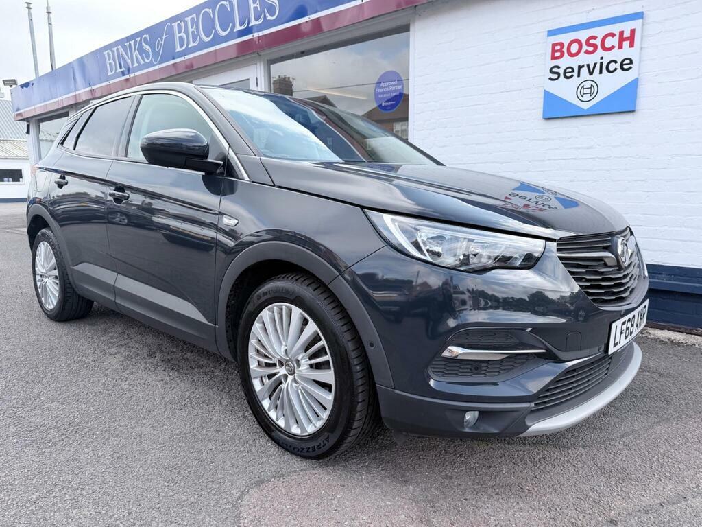Vauxhall Grandland X 1.2 Turbo Tech Line Nav Euro 6 S S Grey