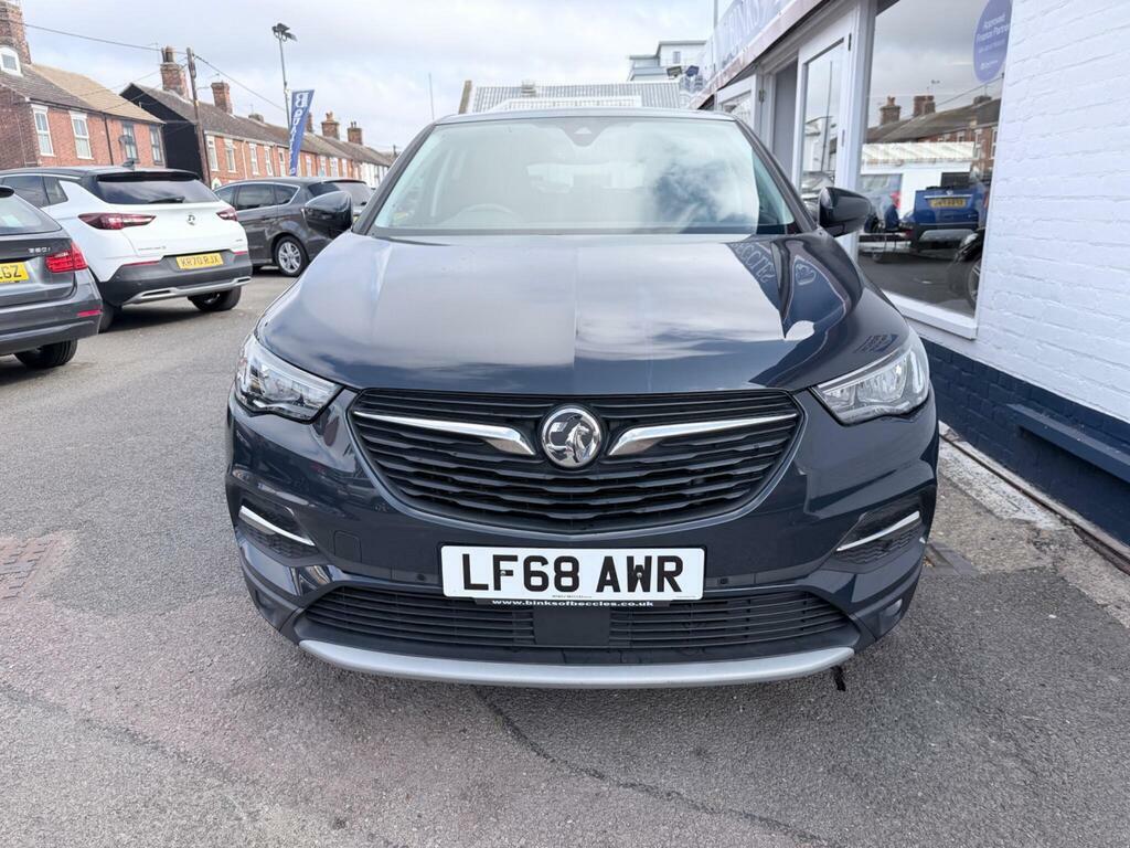 Vauxhall Grandland X 1.2 Turbo Tech Line Nav Euro 6 S S LF68AWR Grey #2