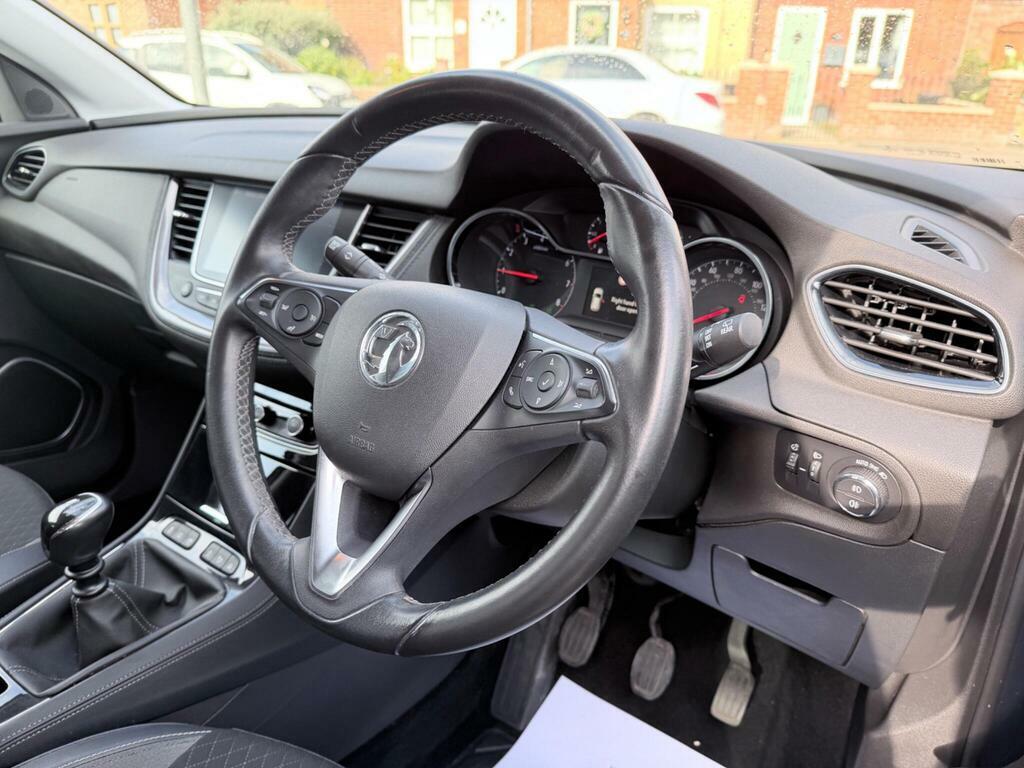 Vauxhall Grandland X 1.2 Turbo Tech Line Nav Euro 6 S S LF68AWR Grey #3
