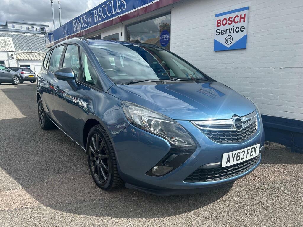 Vauxhall Zafira Tourer 2.0 Cdti Exclusiv Euro 5 Blue #6