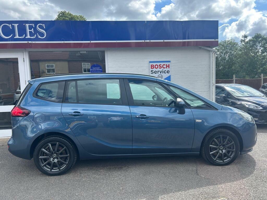 Vauxhall Zafira Tourer 2.0 Cdti Exclusiv Euro 5 Blue #5