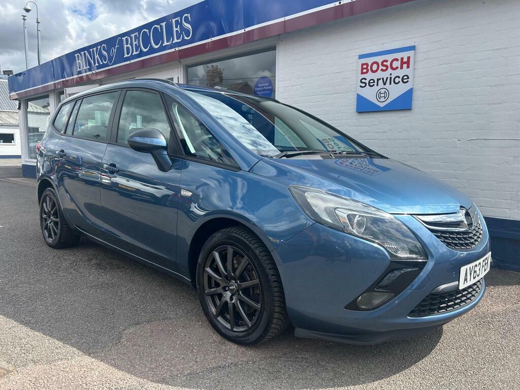 Vauxhall Zafira Tourer 2.0 Cdti Exclusiv Euro 5 Blue