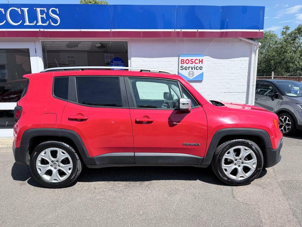 Jeep Renegade 1.6 Multijetii Limited Euro 6 S S Red #5