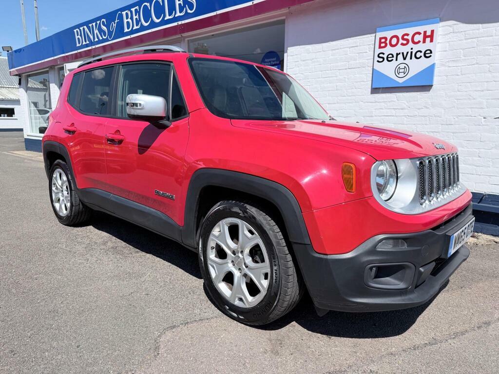 Jeep Renegade 1.6 Multijetii Limited Euro 6 S S Red