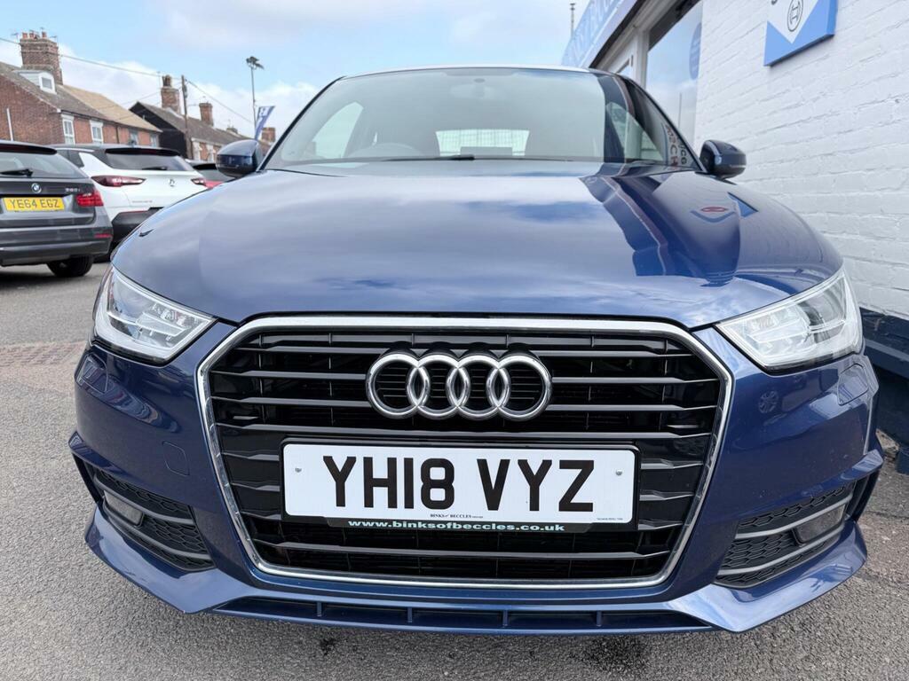 Audi A1 1.4 Tfsi S Line Euro 6 S S YH18VYZ Blue #2
