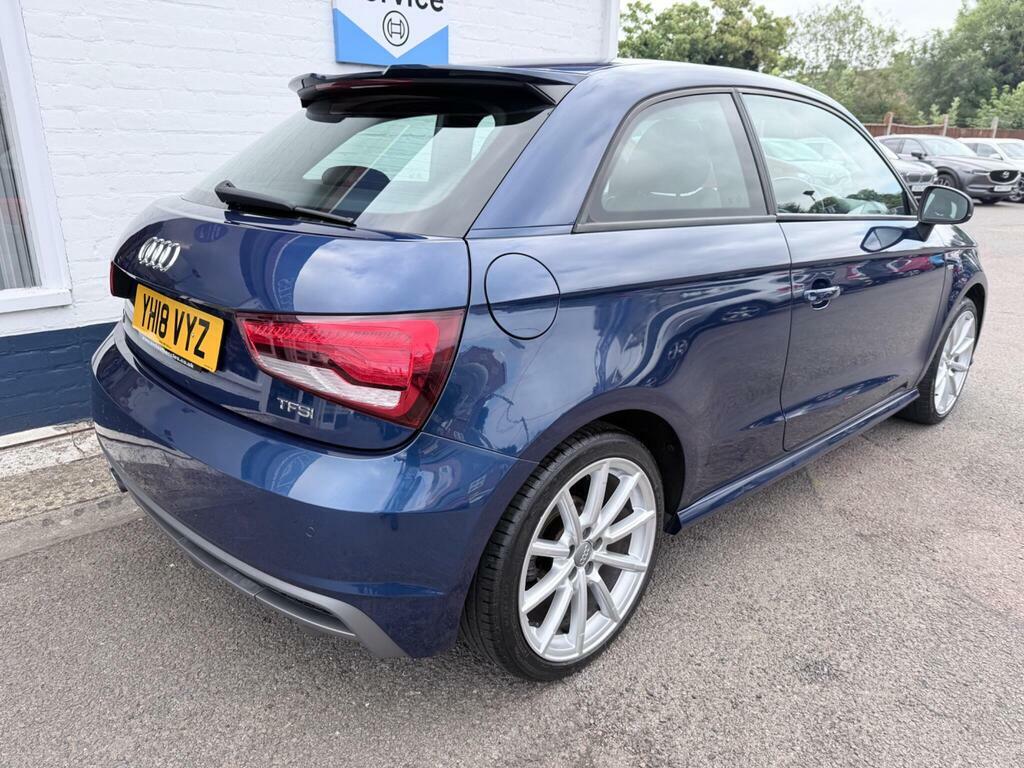 Audi A1 1.4 Tfsi S Line Euro 6 S S YH18VYZ Blue #4
