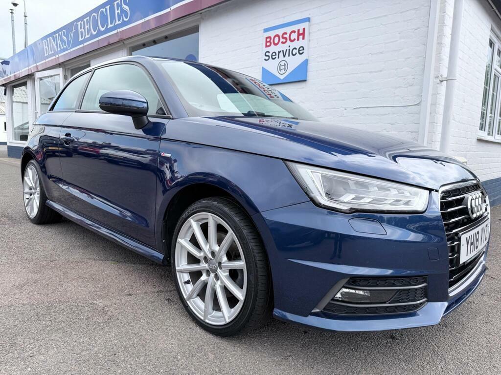 Audi A1 1.4 Tfsi S Line Euro 6 S S YH18VYZ Blue #6