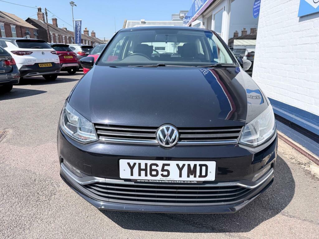 Volkswagen Polo 1.2 Tsi Bluemotion Tech Se Euro 6 S S YH65YMD Black #2